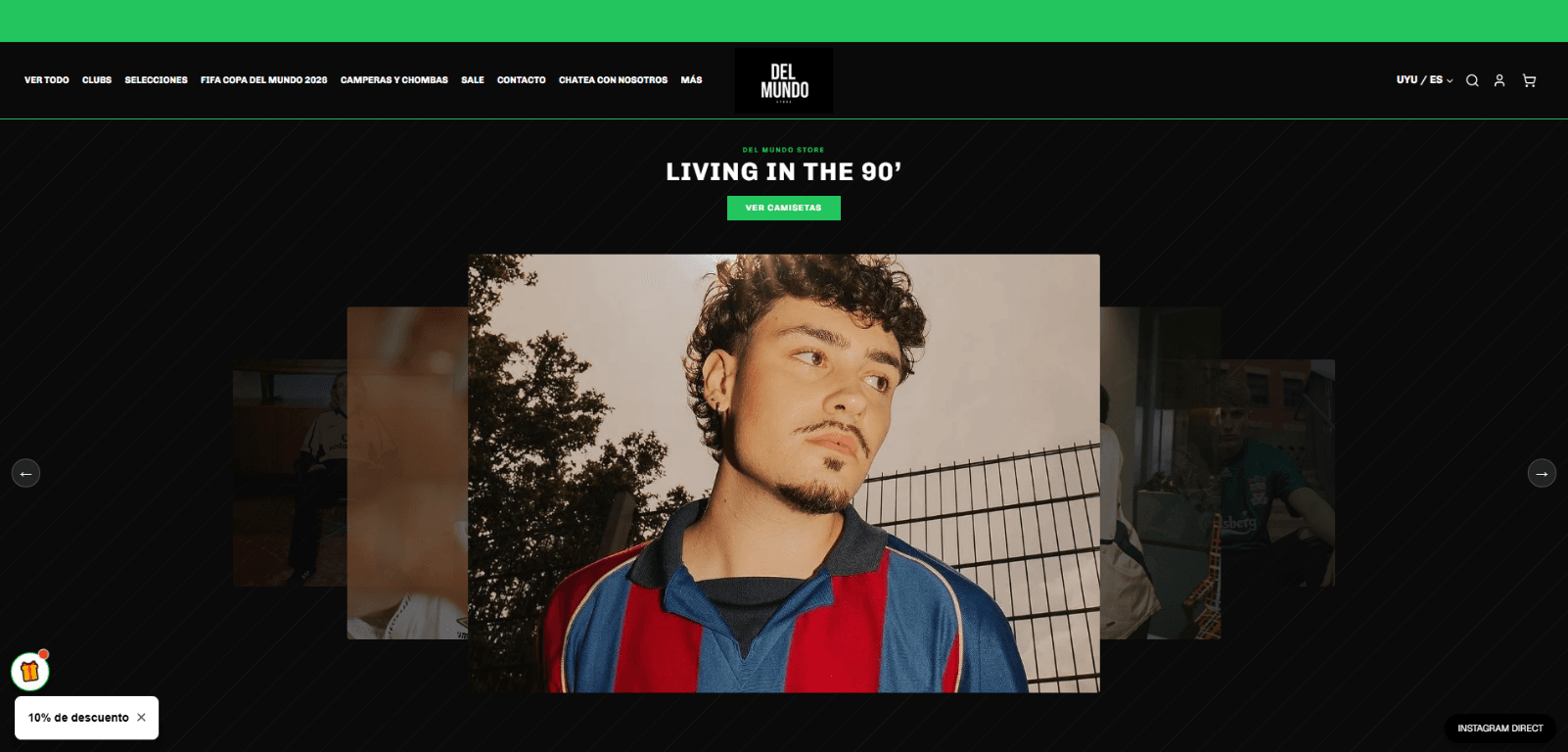 Tienda online Del Mundo Store