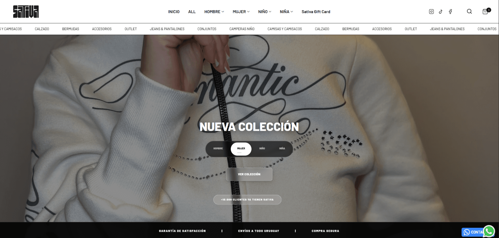 Tienda online Sativa